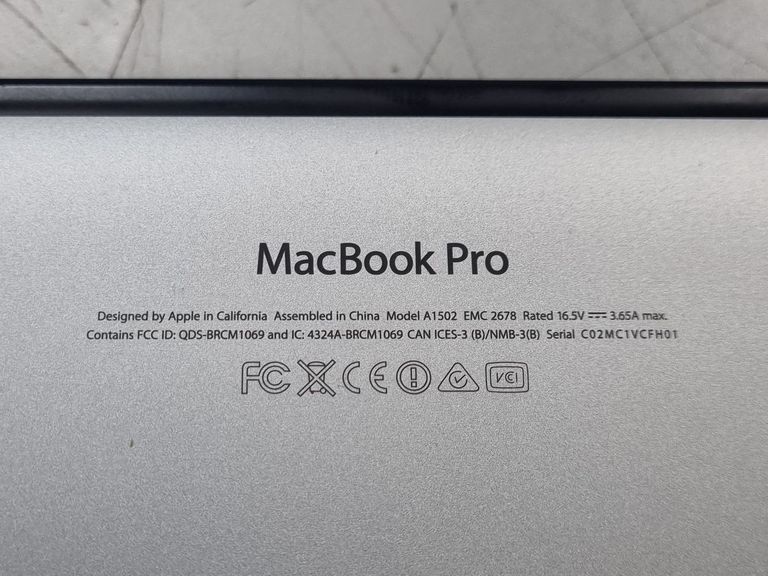 Apple macbook pro a1502 екр. 13,3/core i5 2,6ghz/ram8gb/ssd256gb/retina/intel iris Код:01-200802670. Зображення 7