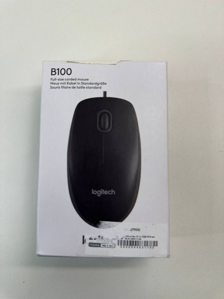 Logitech b100 optical mouse Код:01-200811711. Изображение 5