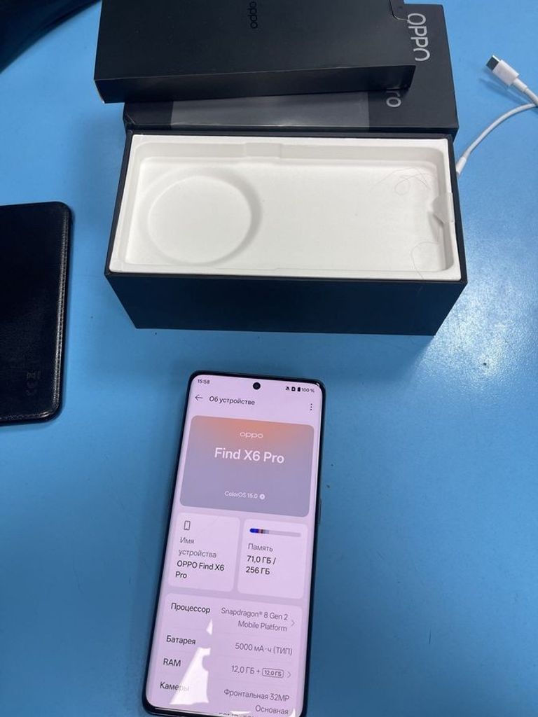 Оголошення Oppo find x6 pro 12/256gb Б/У