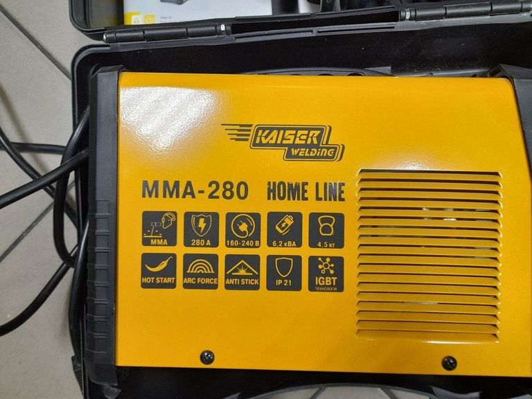 Оголошення Kaiser welding MMA-280 Home Line Б/У