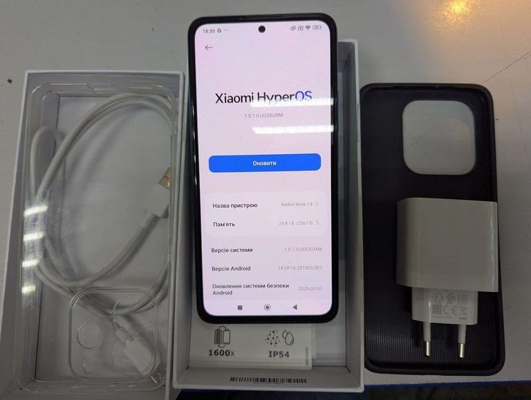 Купити Xiaomi redmi note 14 8/256gb Б/У
