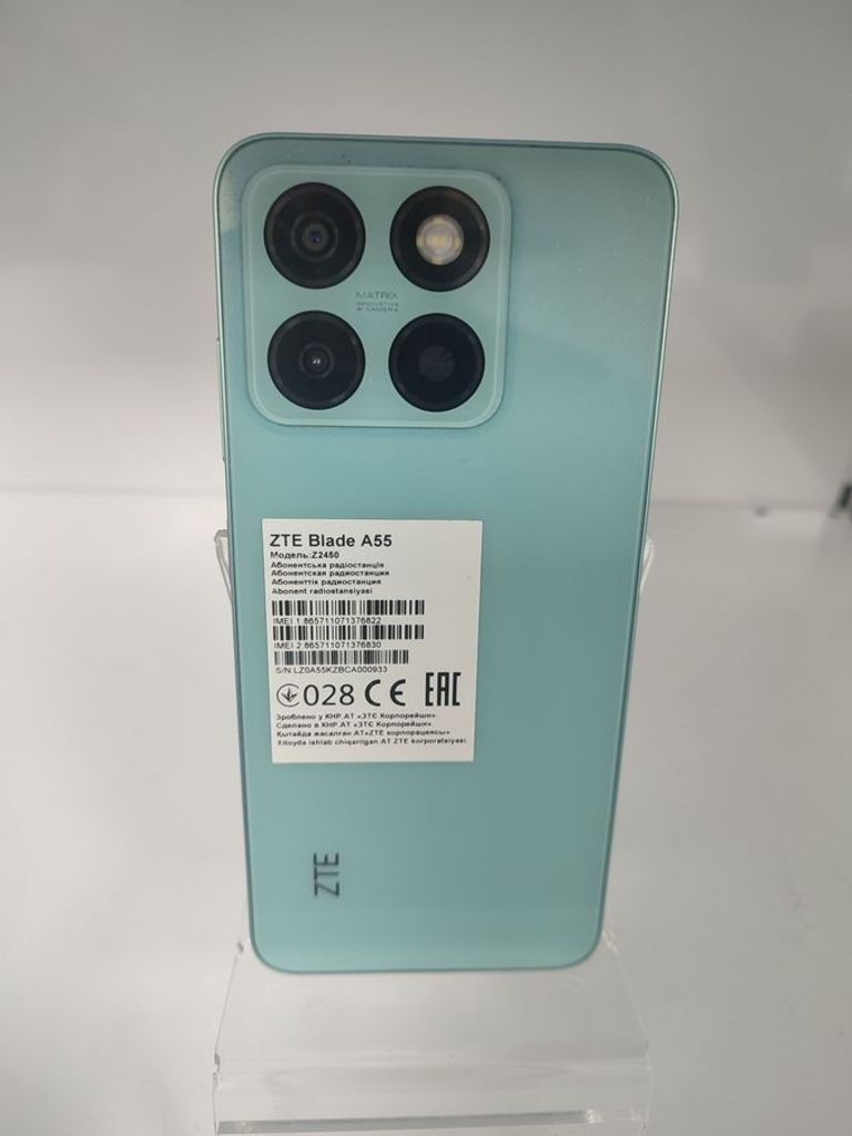 Zte Blade A55 4/128GB Blue Код:01-200834379. Зображення 5