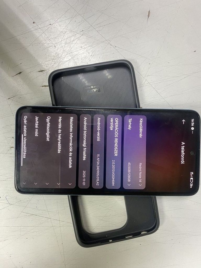 Объявление Xiaomi redmi note 14 6/128gb Б/У