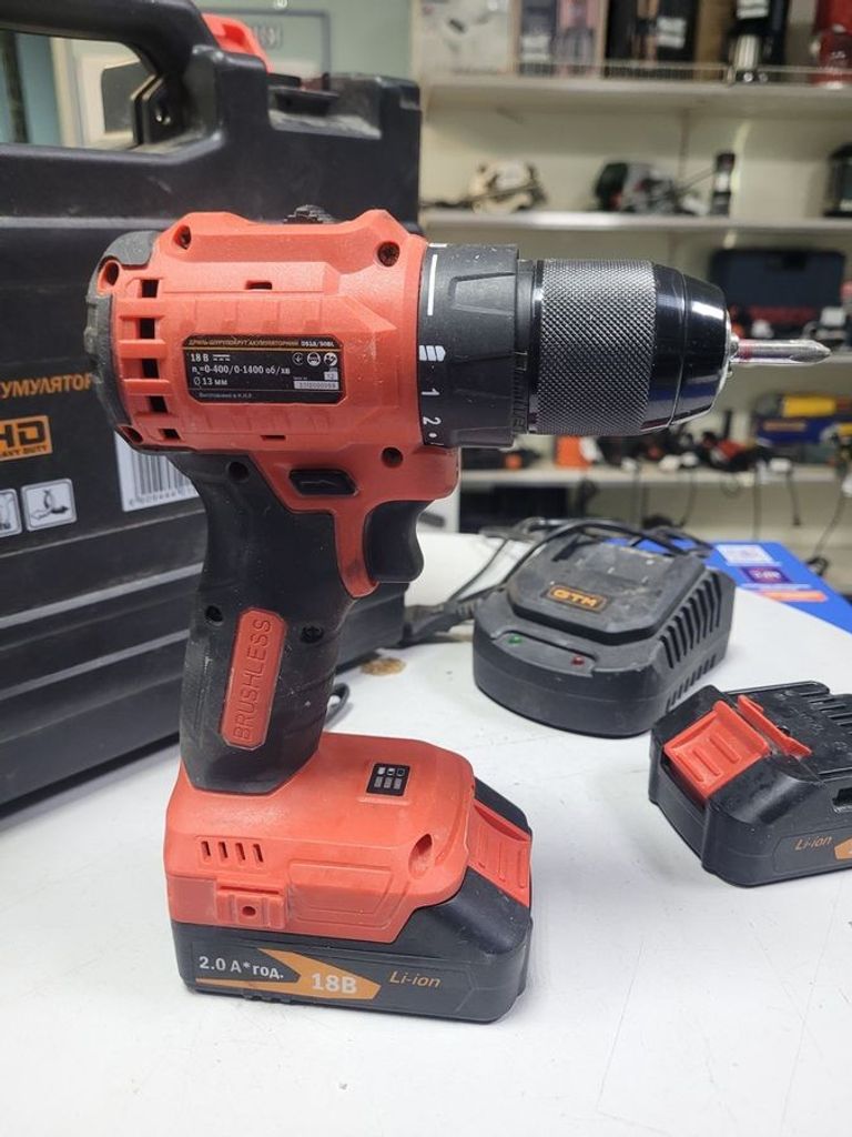 Оголошення Gtm ds18/50bl + 2акб 2а +зп Б/У