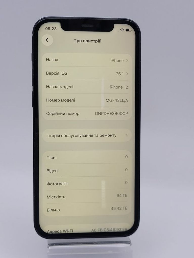 Оголошення Apple iPhone 12 64GB (PRODUCT)RED Б/У