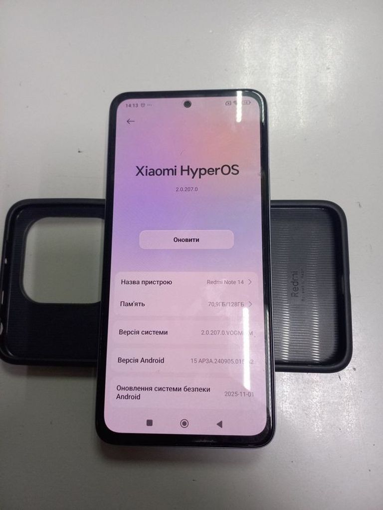 Дешиво Xiaomi redmi note 14 6/128gb с ломбарда