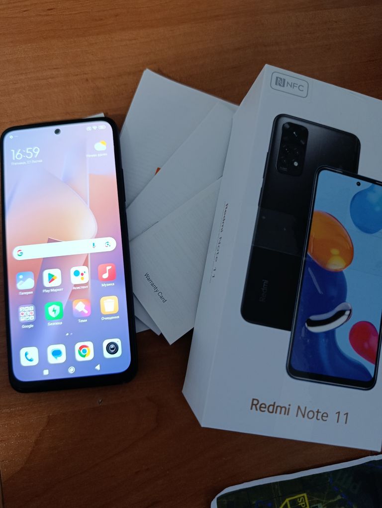 Xiaomi Redmi Note 11 6/128GB Graphite Gray Код:null. Изображение 5