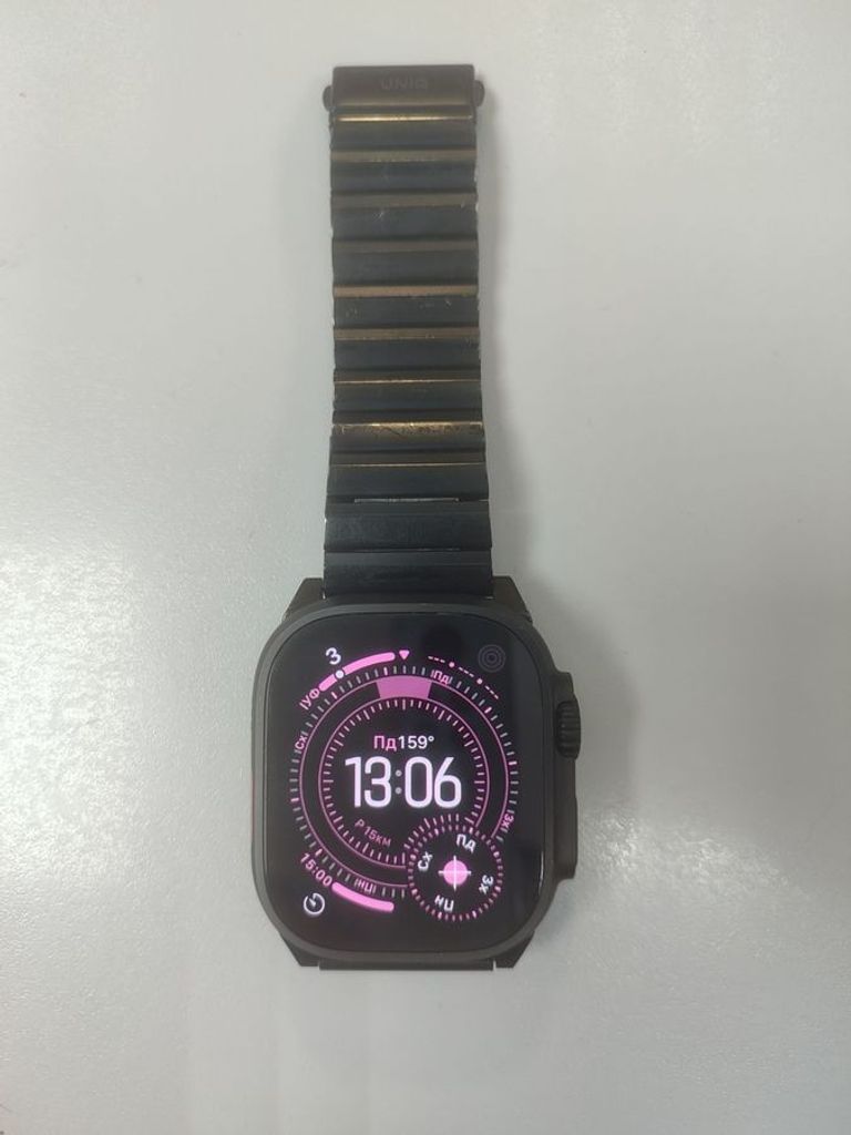 Купить Apple watch ultra 2 gps + cellular 49mm titanium case Б/У