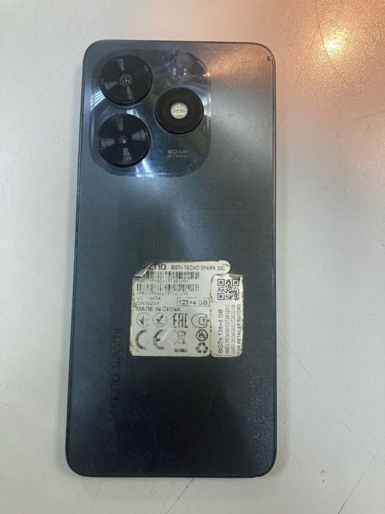 Оголошення Tecno spark 20c bg7n 4/128gb Б/У