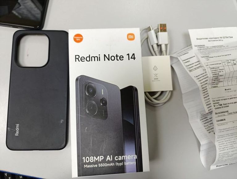 Розпродаж Xiaomi redmi note 14 8/256gb, продавець Техноскарб