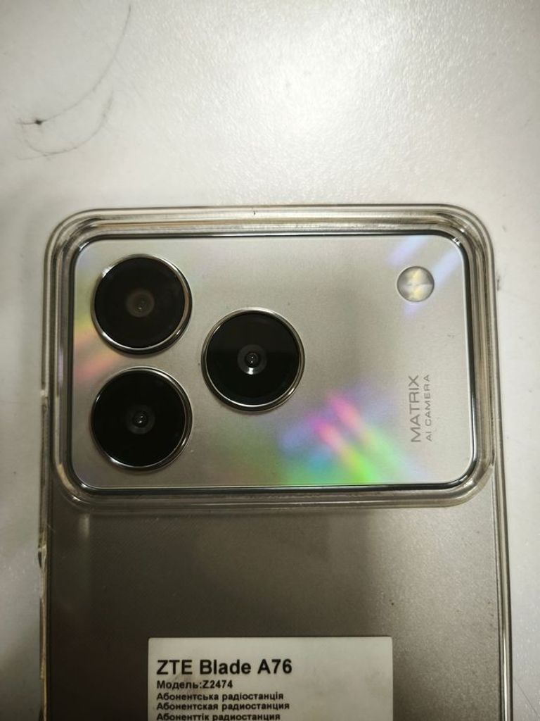 Дешево Zte Blade A76 4/128GB Gray з ломбарду