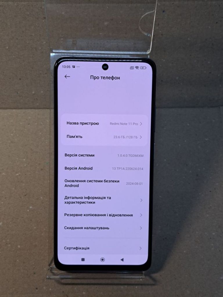 Xiaomi redmi note 11 pro 6/128gb Код:01-200915374. Зображення 5