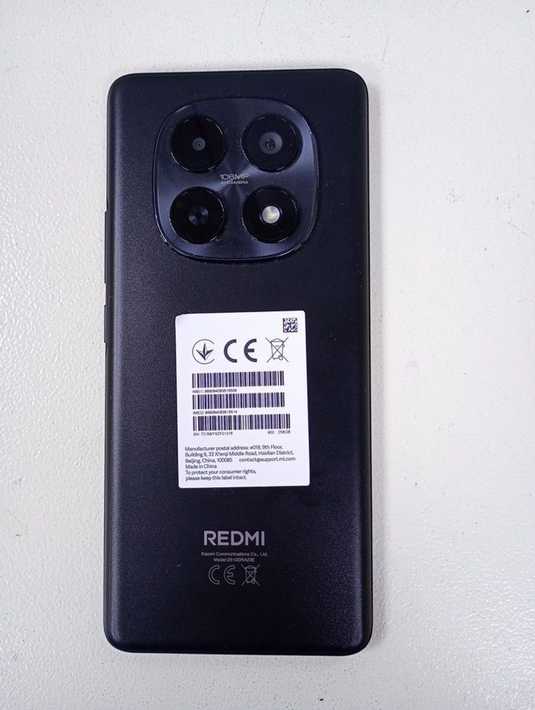 Xiaomi Redmi Note 15 8/256GB Midnight Black Код:01-200963335. Зображення 5