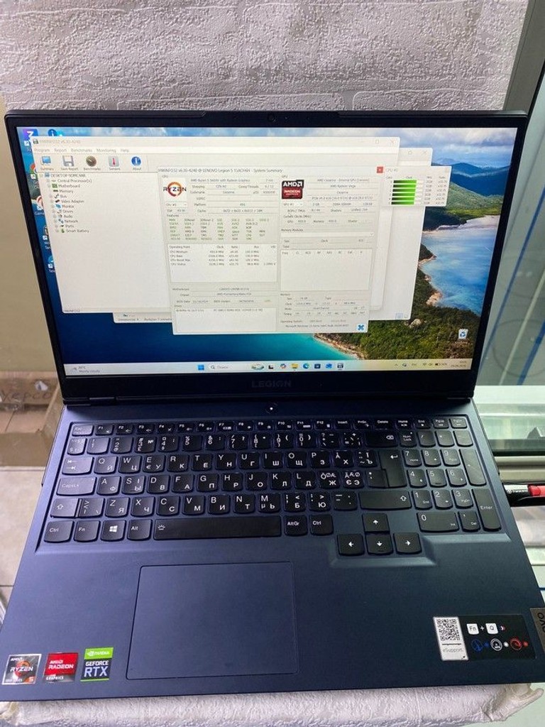 Распродажа Lenovo 15/ryzen 5 5600h ddr4/16gb ddr4/hdd *відсутній/ssd 1000 gb/geforce rtx3060 6gb, продавец Техноскарб