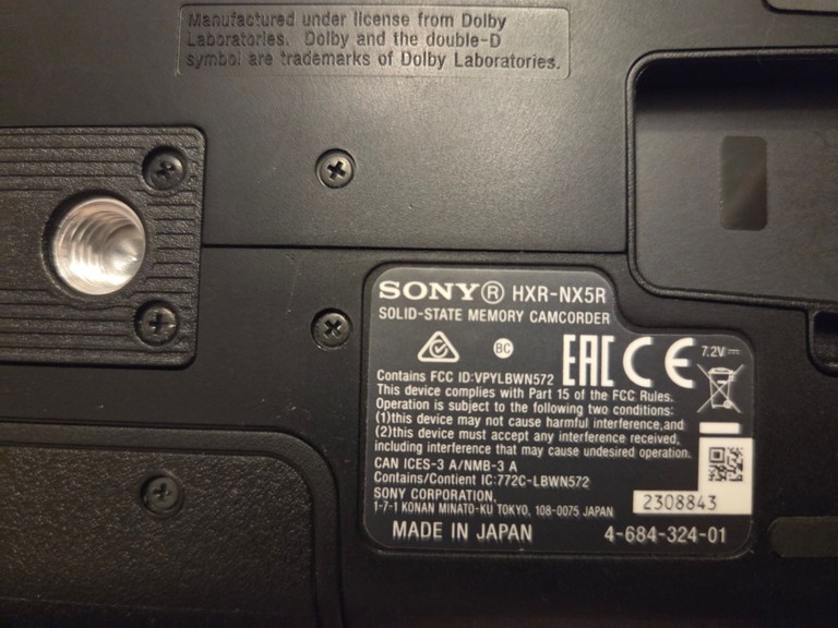 Sony HXR-NX5R Код:null. Зображення 8