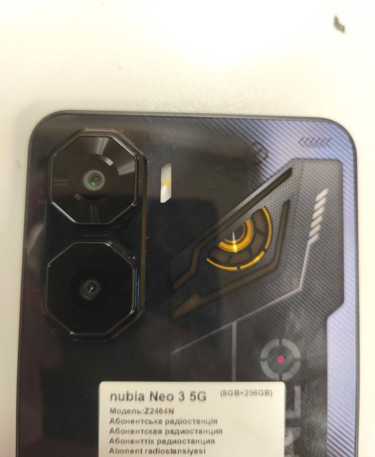 Розпродаж Zte Nubia Neo 3 5G 8/256GB Shadow Black, продавець Техноскарб