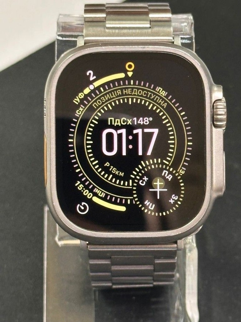 Купити Apple watch ultra 2 gps + cellular 49mm titanium case Б/У