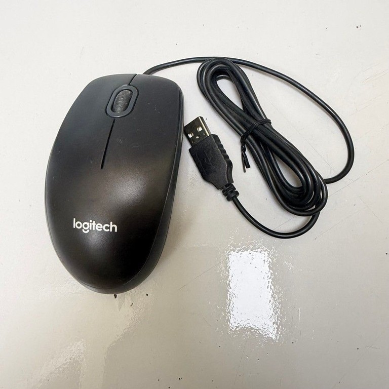 Купити Logitech b100 optical mouse Б/У