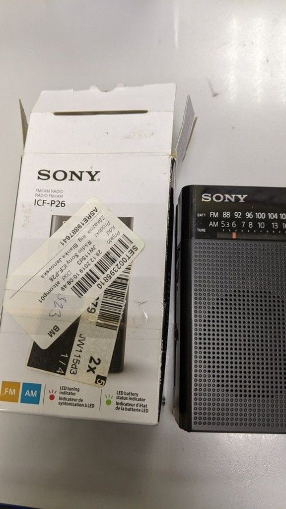 Дешево Sony ICF-P26 з ломбарду