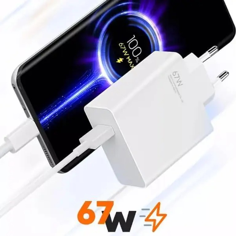 Объявление Charger USB з кабелем USB-TYPE C 67W Б/У