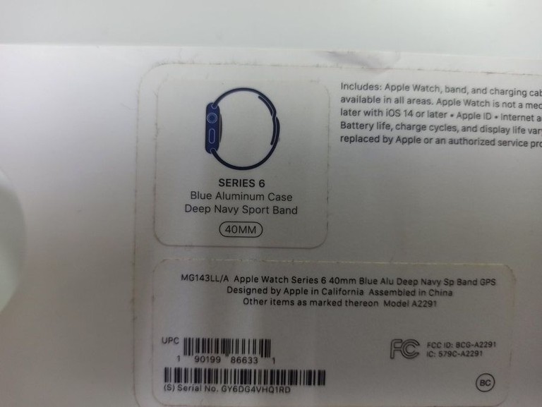 Apple watch nike series 6 gps 40mm aluminum case Код:01-201160512. Изображение 6