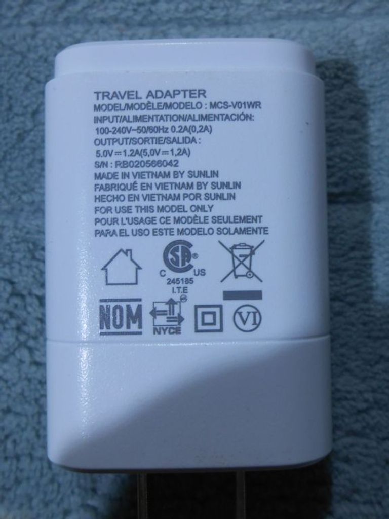 1.2A LG Декілька зарядних пристроїв MCS-011.2A LG декілька MCS-01 D686 G Pro Lite E988 Optimus D820 D821 Nexus 5 Код:null. Зображення 5