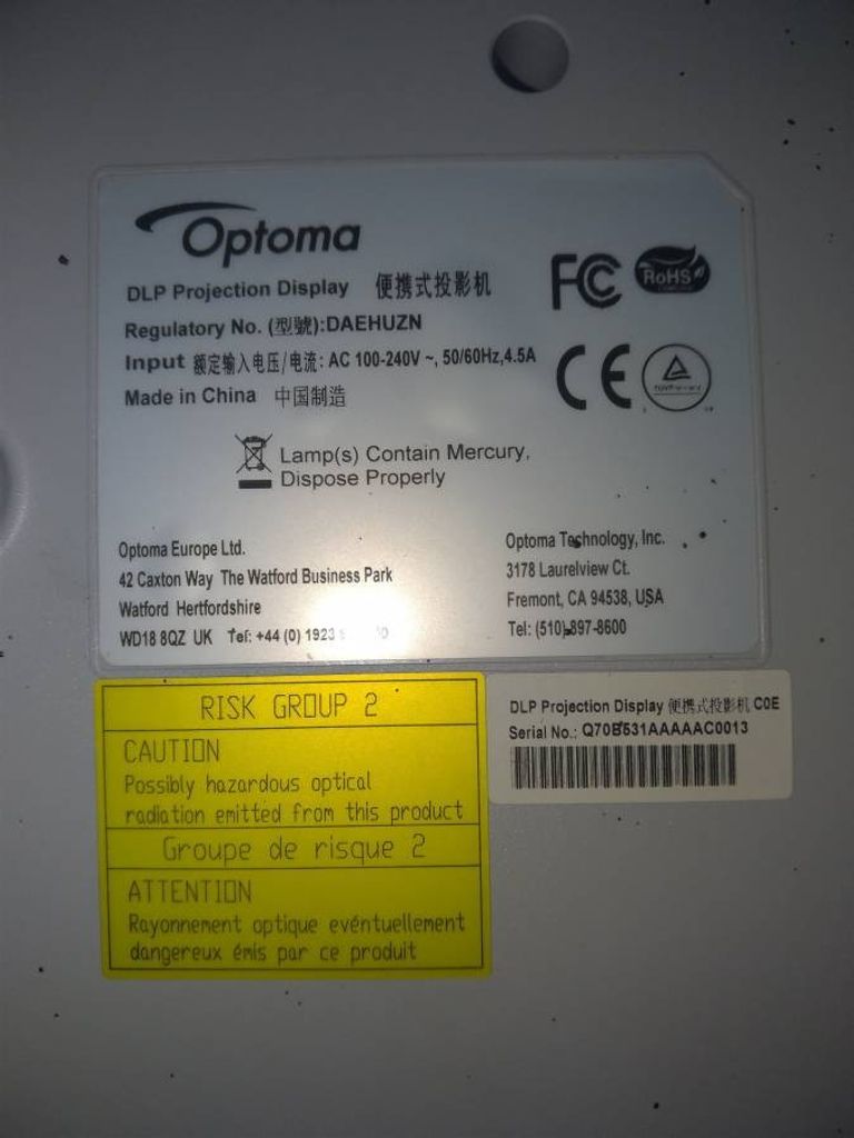 Дешиво Optoma EH504 с ломбарда