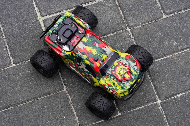 Високошвидкісний радіокерований позашляховик Car, Monster Truck, з дистанційним керуванням 100 м, 45 км/год. Повний привід 4x4/4 Код:null. Зображення 8