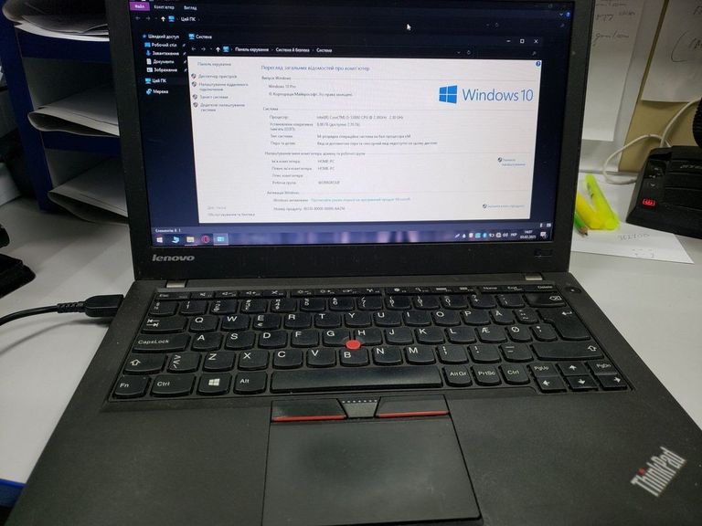 Дешиво Lenovo thinkpad t450 / екр 14" / core i5 5300u 2.3ghz / ram 8 gb/ ssd 128gb / hd graphics 5500 с ломбарда