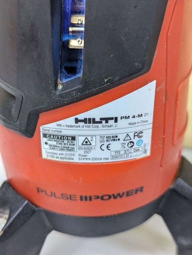 Оголошення Hilti pm 4-m Б/У
