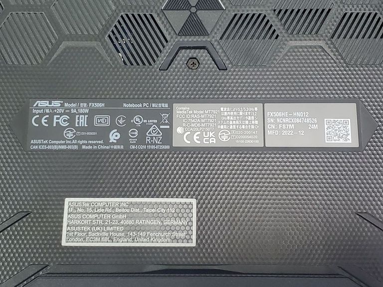 Asus 15/core i5-11400h ddr4/16gb ddr4/hdd *відсутній/ssd 512 gb/geforce rtx3050ti 4gb Код:01-200632042. Изображение 10