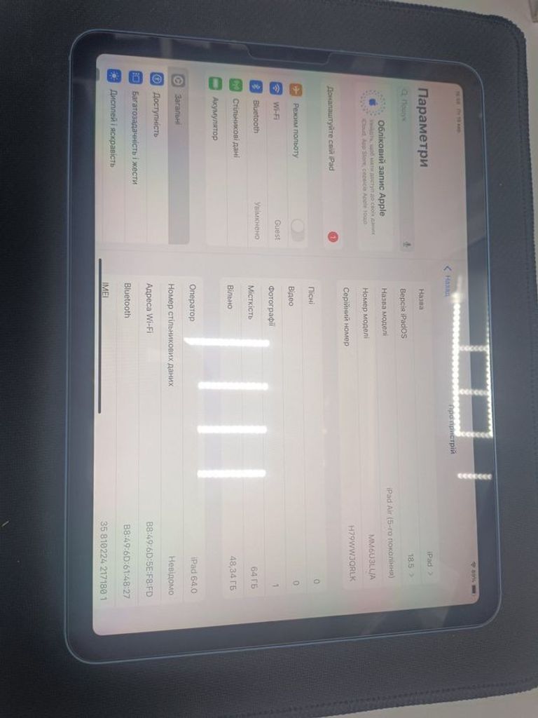 Дешиво Apple ipad air 2022 wi-fi + 5g 64gb с ломбарда