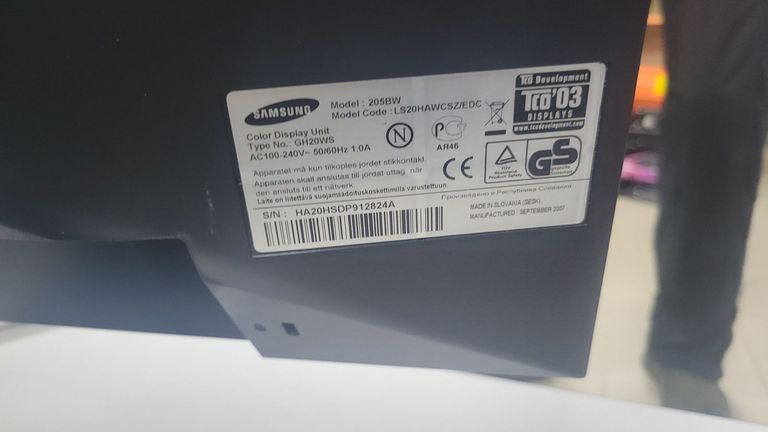 Samsung 205bw Код:01-200591981. Изображение 5