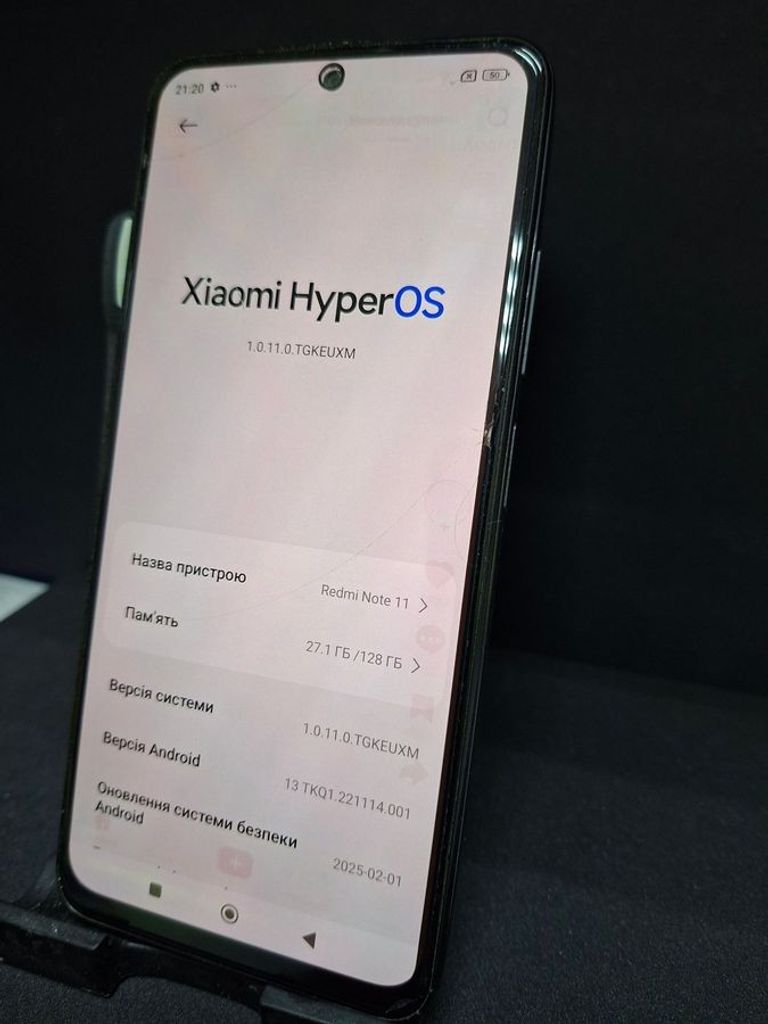 Купити Xiaomi redmi note 11 4/128gb Б/У