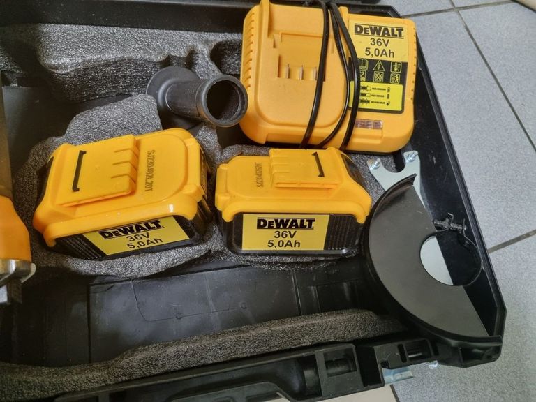 Dewalt Копія шліф.машина+дриль акум.+2акб+зп Код:01-200783354. Изображение 7