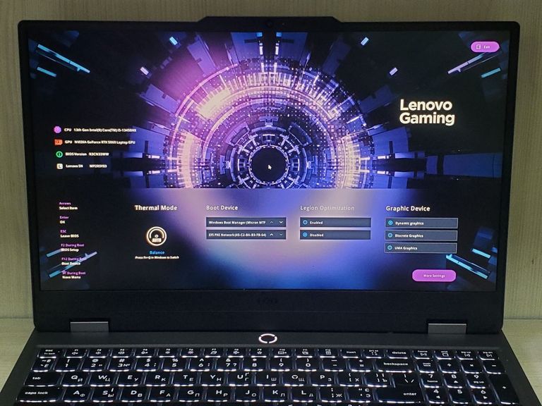 Lenovo 15/core i5-13450hx ddr5/24gb ddr5/hdd *відсутній/ssd 512 gb/rtx 5060 8gb Код:01-200792339. Изображение 16