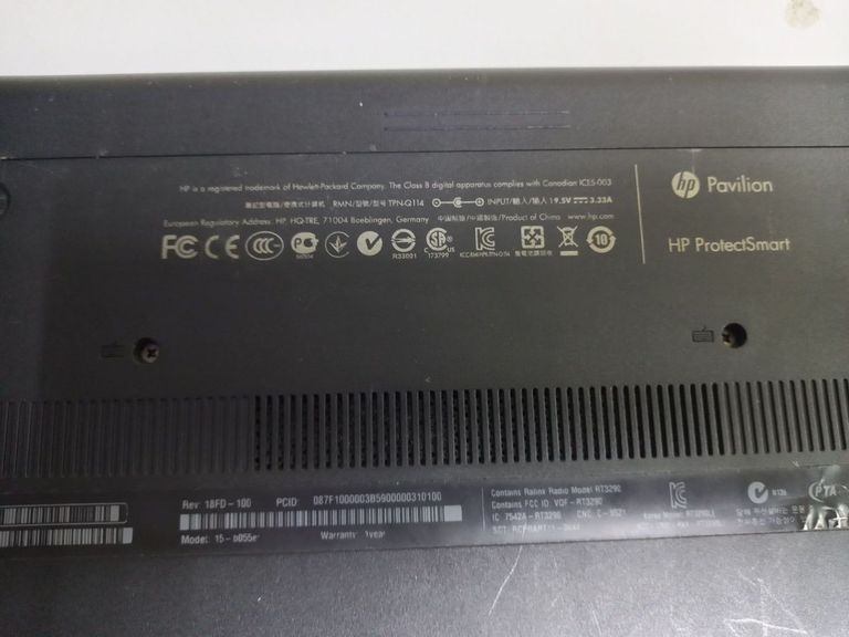 Hp 15/core i5 3317u ddr3/6gb ddr3/hdd 500 gb/ssd *відсутній/geforce 630m Код:01-200794604. Зображення 5