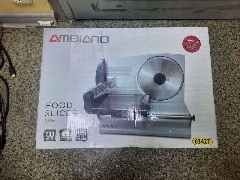 Купити Ambiano electric food slicer 200w Б/У