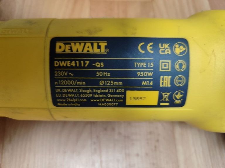Dewalt DWE4117 Код:01-200816429. Изображение 6