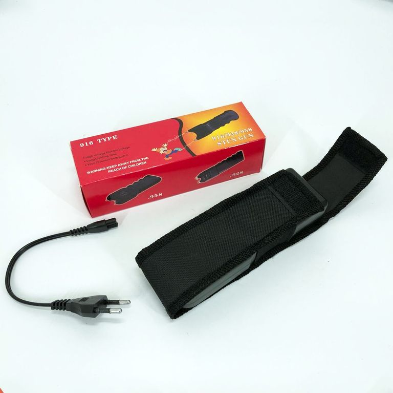 Дешево Тактичний світлодіодний ліхтарик-шокер Bailong BL-704-DJ з ломбарду