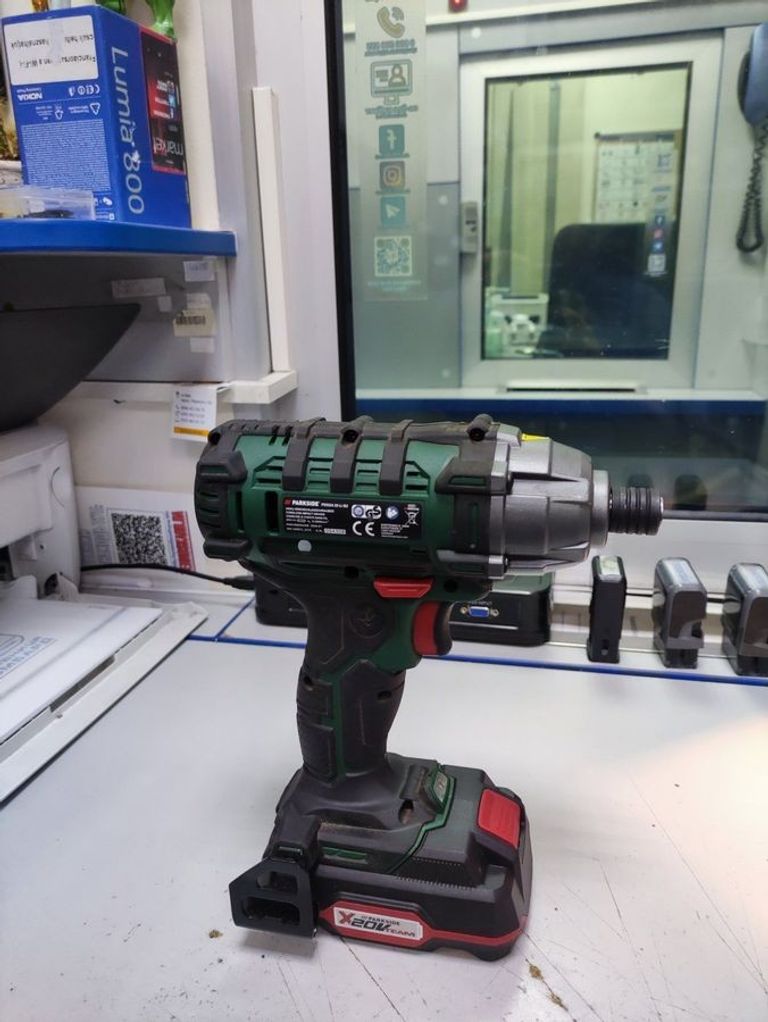 Купить Parkside pdssa 20-li b2 / 2акб 2ah / зп Б/У