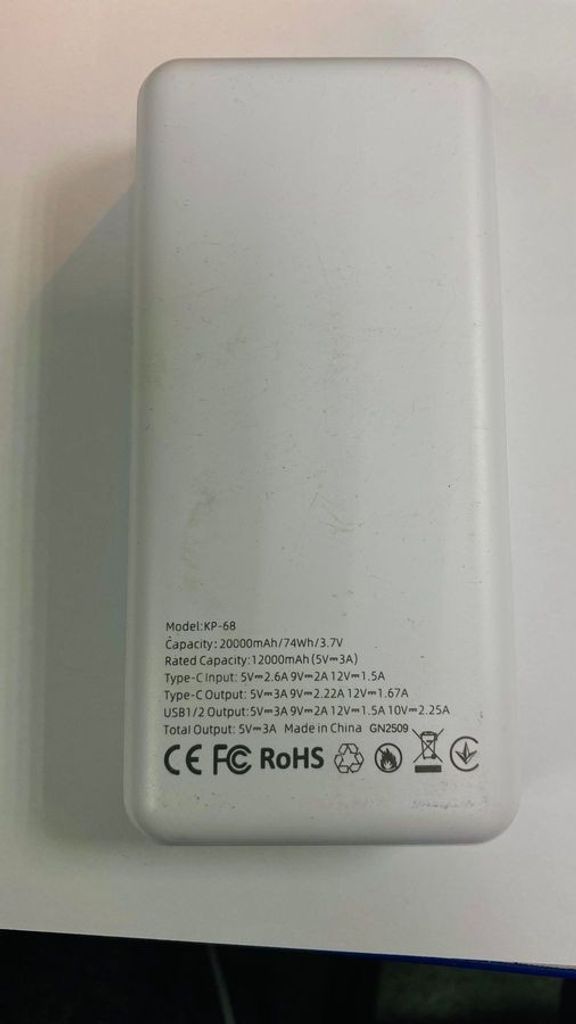Оголошення Klgo kp-68 20000mah Б/У