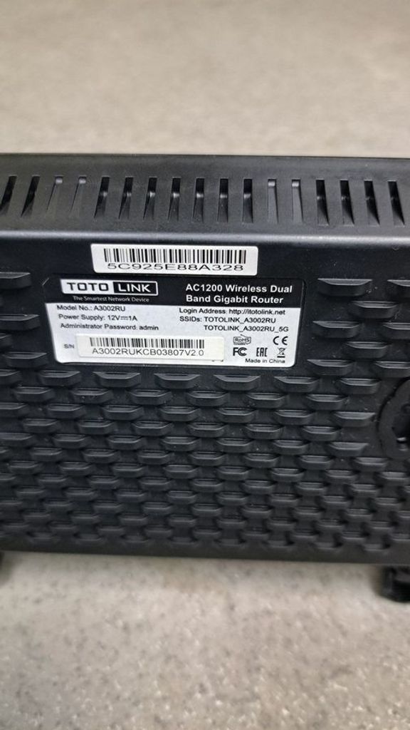 Дешево Totolink A3002RU з ломбарду