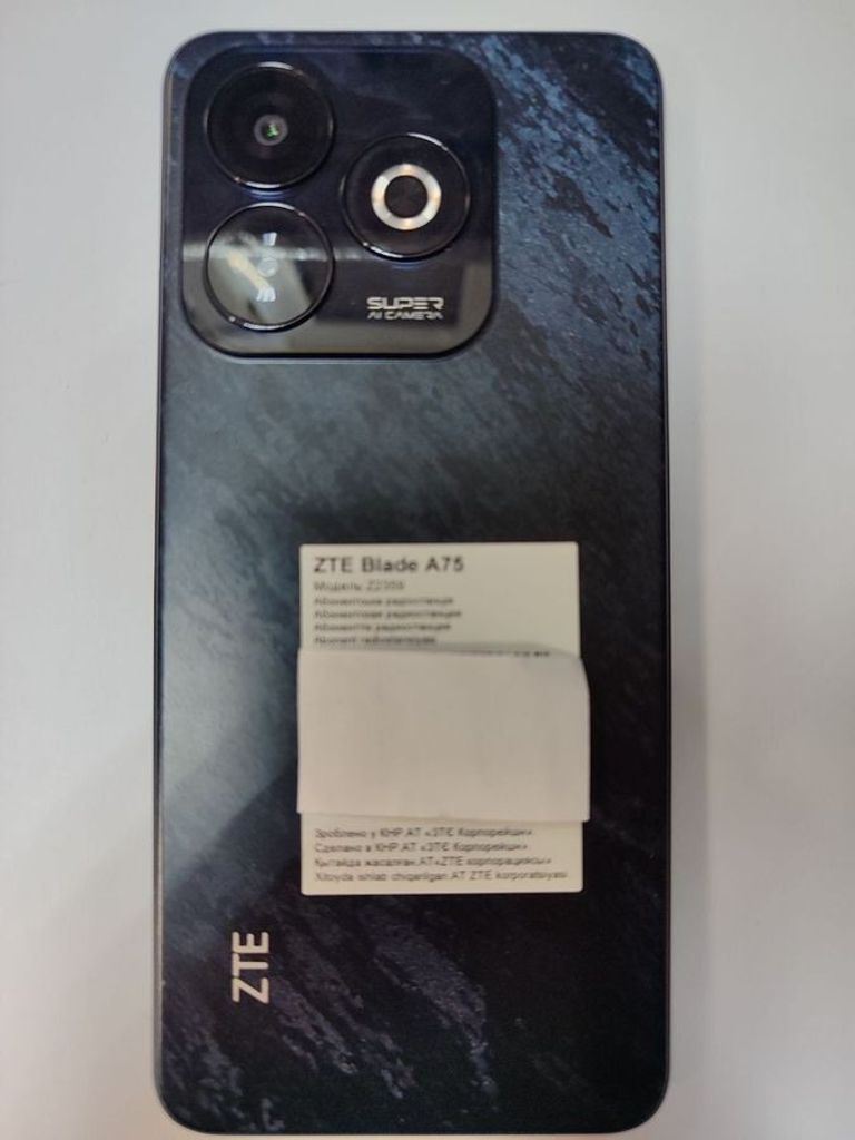 Оголошення Zte Blade A75 4/128GB Black Б/У