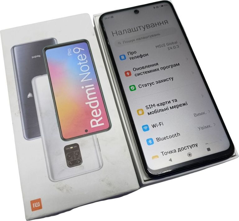 Купить Xiaomi redmi note 9 pro 6/128gb Б/У
