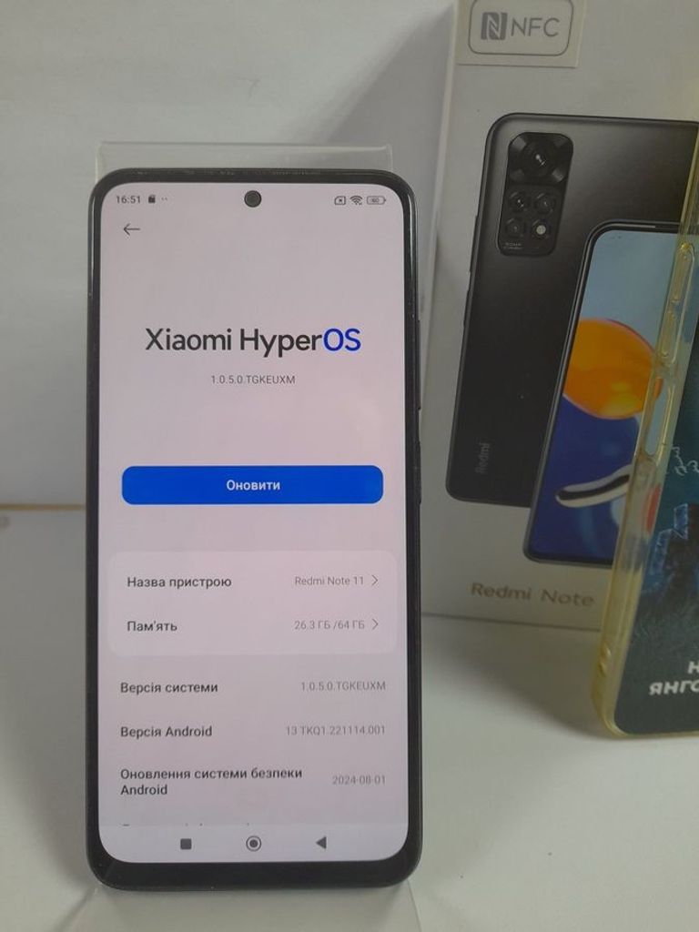 Дешево Xiaomi redmi note 11 4/64gb з ломбарду