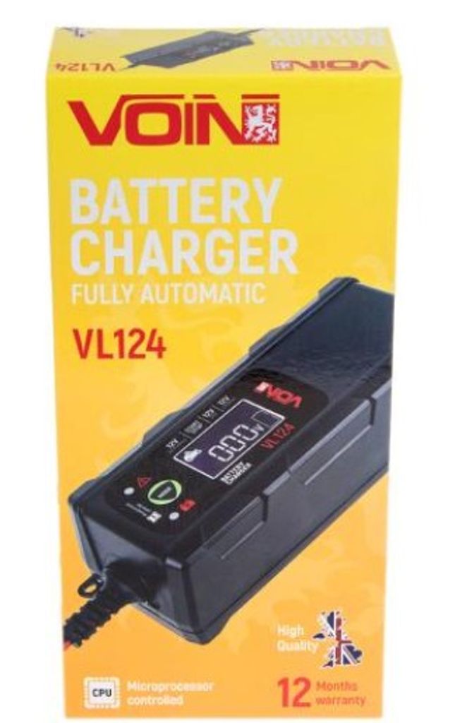 Купить VOIN VL-124 12V/4A/3-120AHR/LCD/імпульсний Б/У