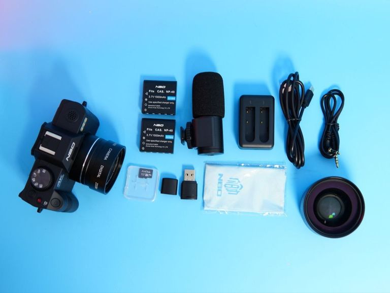 Недорого. Компактна цифрова фотокамера NBD 4K 48MP WIFI Vlog. Камкордер 16X Цифровий зум Камера. Нова. Код:null. Изображение 6