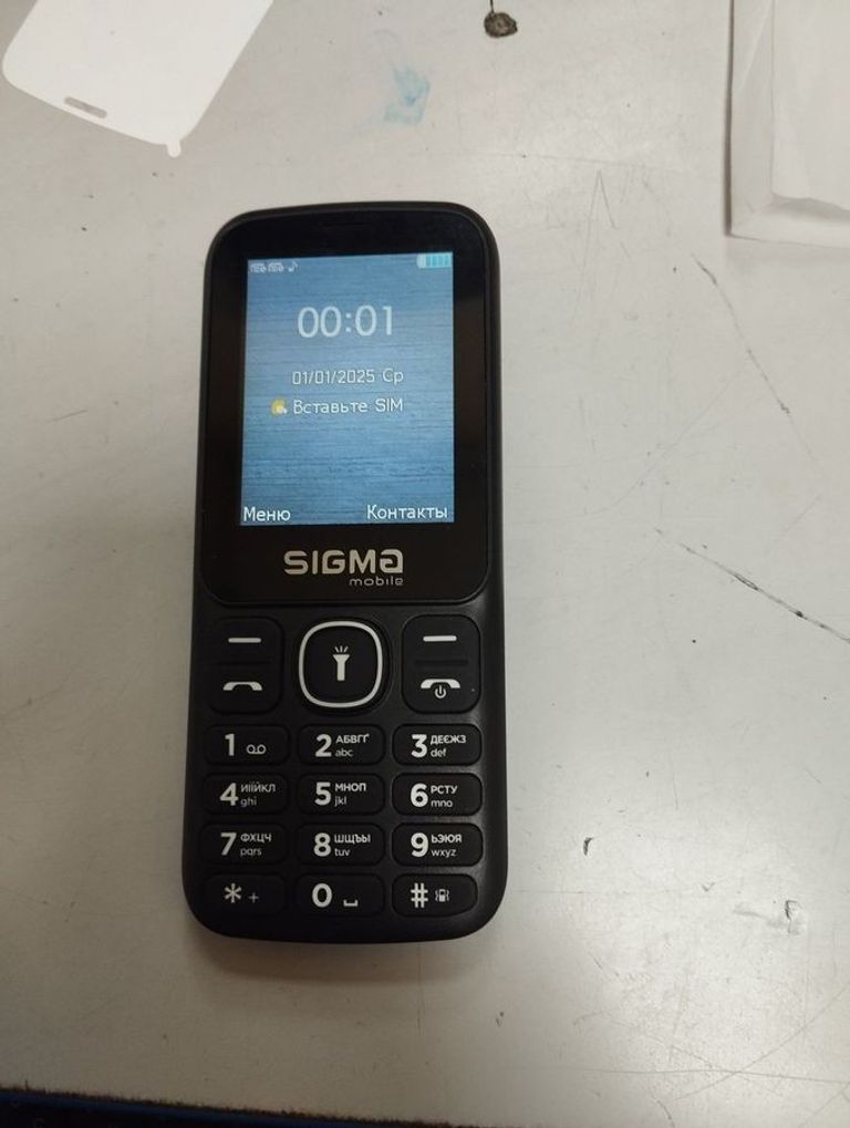 Оголошення Sigma mobile X-style 242 LUCKY Black Б/У