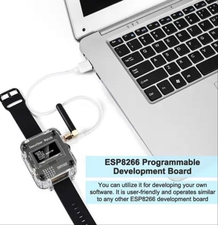 Seamuing Deauther Watch V3S ESP8266 з OLED-дисплеєм. Новий. Код:null. Зображення 11